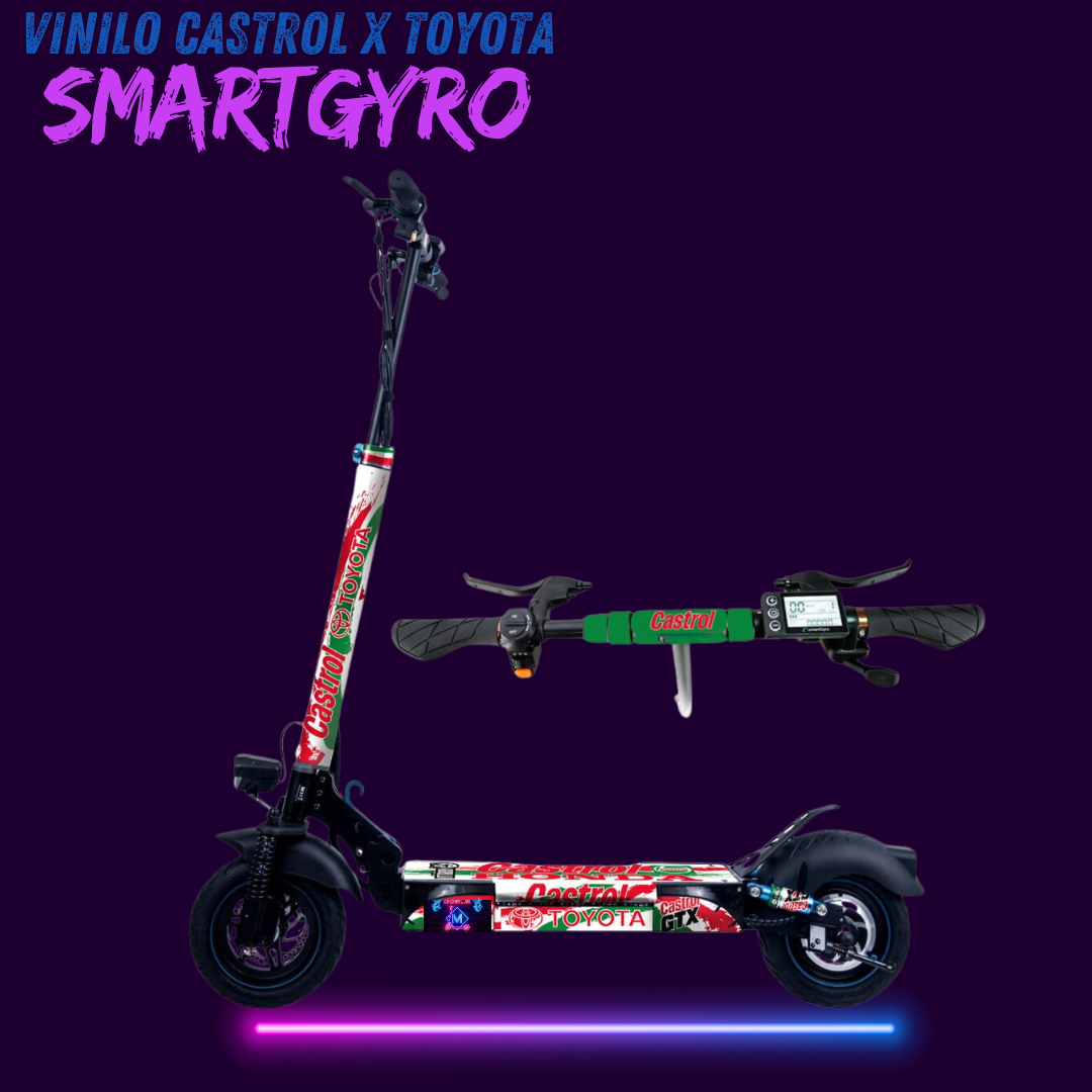 Vinilo Smartgyro Castrol X Toyota