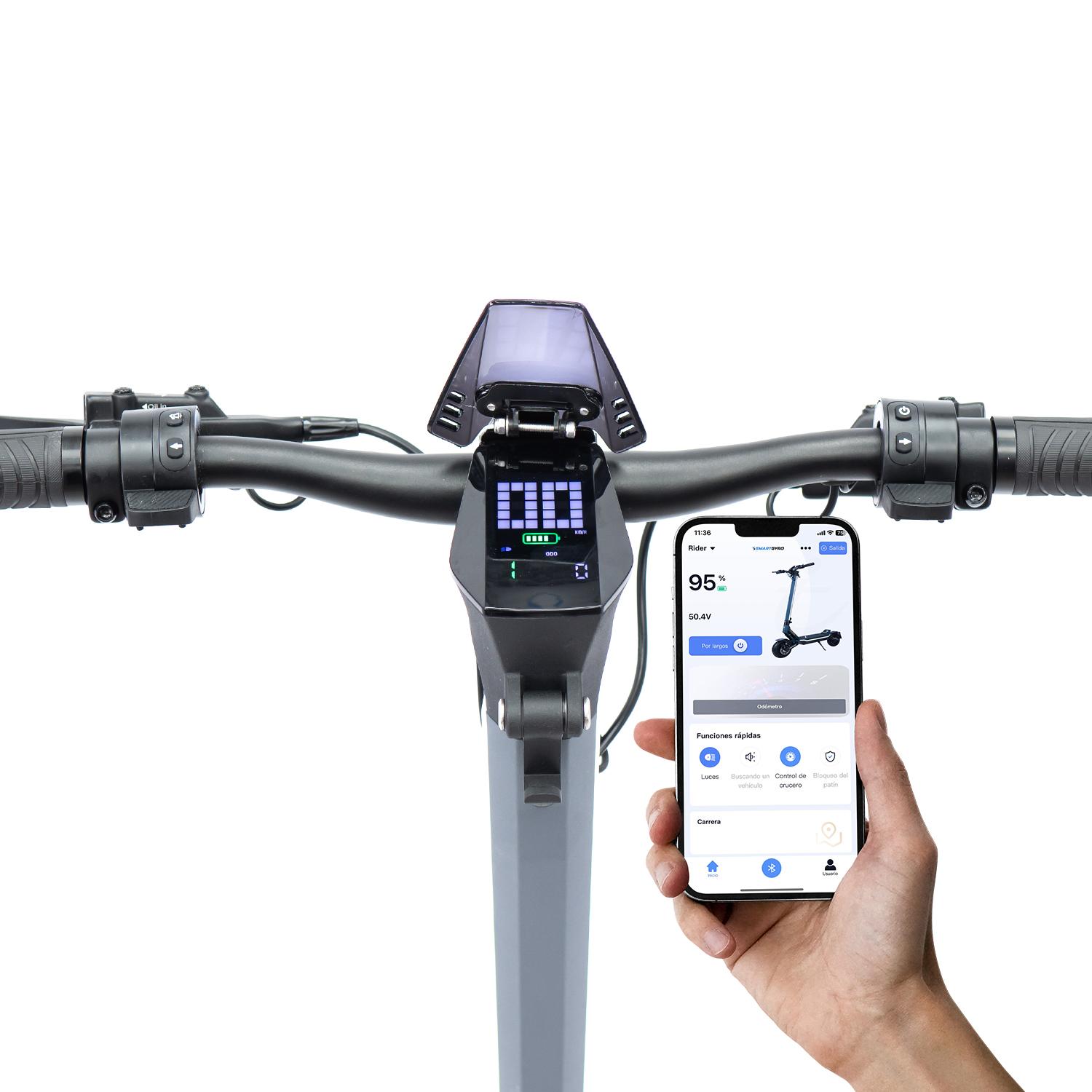 Patinete eléctrico smartGyro Raptor Evo LR