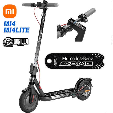 Vinilos patinete XIAOMI  MI4 / MI4 LITE – Mercedes AMG