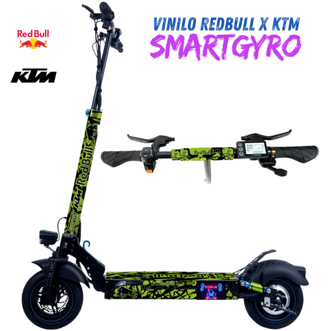 Vinilo Redbull X KTM Smartgyro Verde