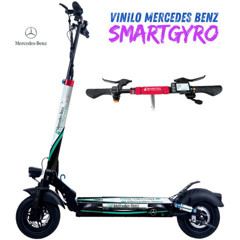 Vinilo Mercedes Petronas Smartgyro