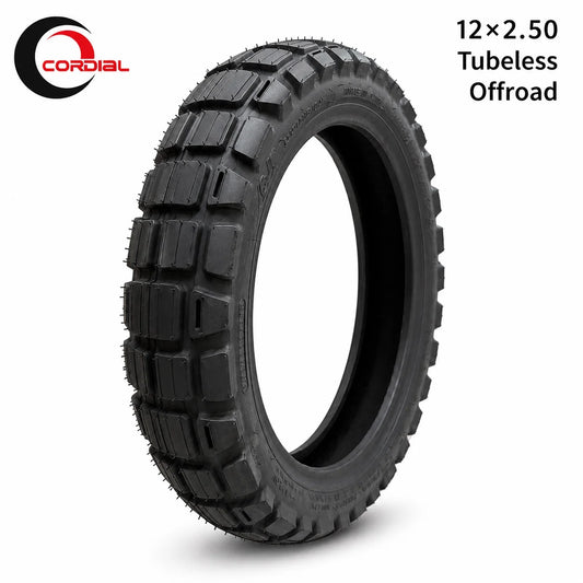 Rueda Cubierta 12×2,5 Offroad Para Patinete Xiaomi Mi6 Pro