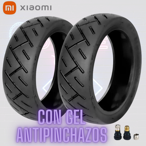 KIT RUEDAS XIAOMI 4 GEL ANTIPINCHAZO TUBELESS CST 250X64