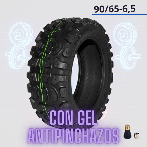 Neumático OFFROAD 90/65-6,5 Tubeless con GEL ANTIPINCHAZOS [CST]