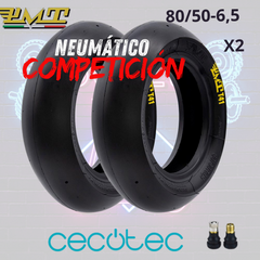 Kit PMT para Cecotec Serie Z 80/50-6,5 Slick | Neumáticos de Competición