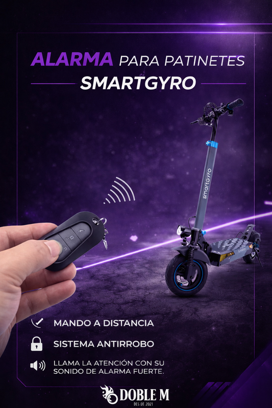 Alarma para Patinetes Smartgyro rockway y speedway