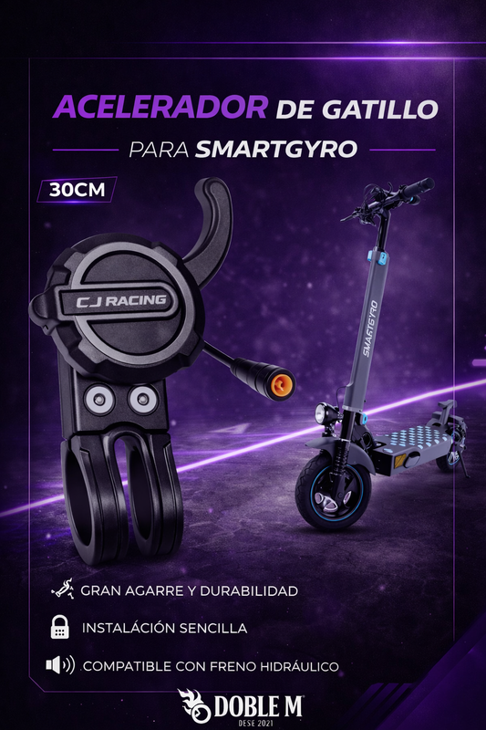 Acelerador de gatillo Smartgyro rockway, speedway y crossover dual max 2
