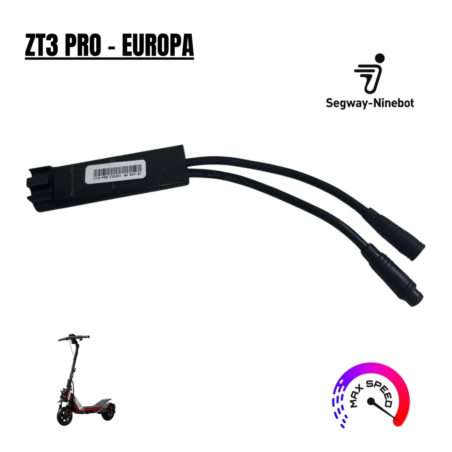 Cable deslimitador para Segway Ninebot ZT3 Pro – Europa