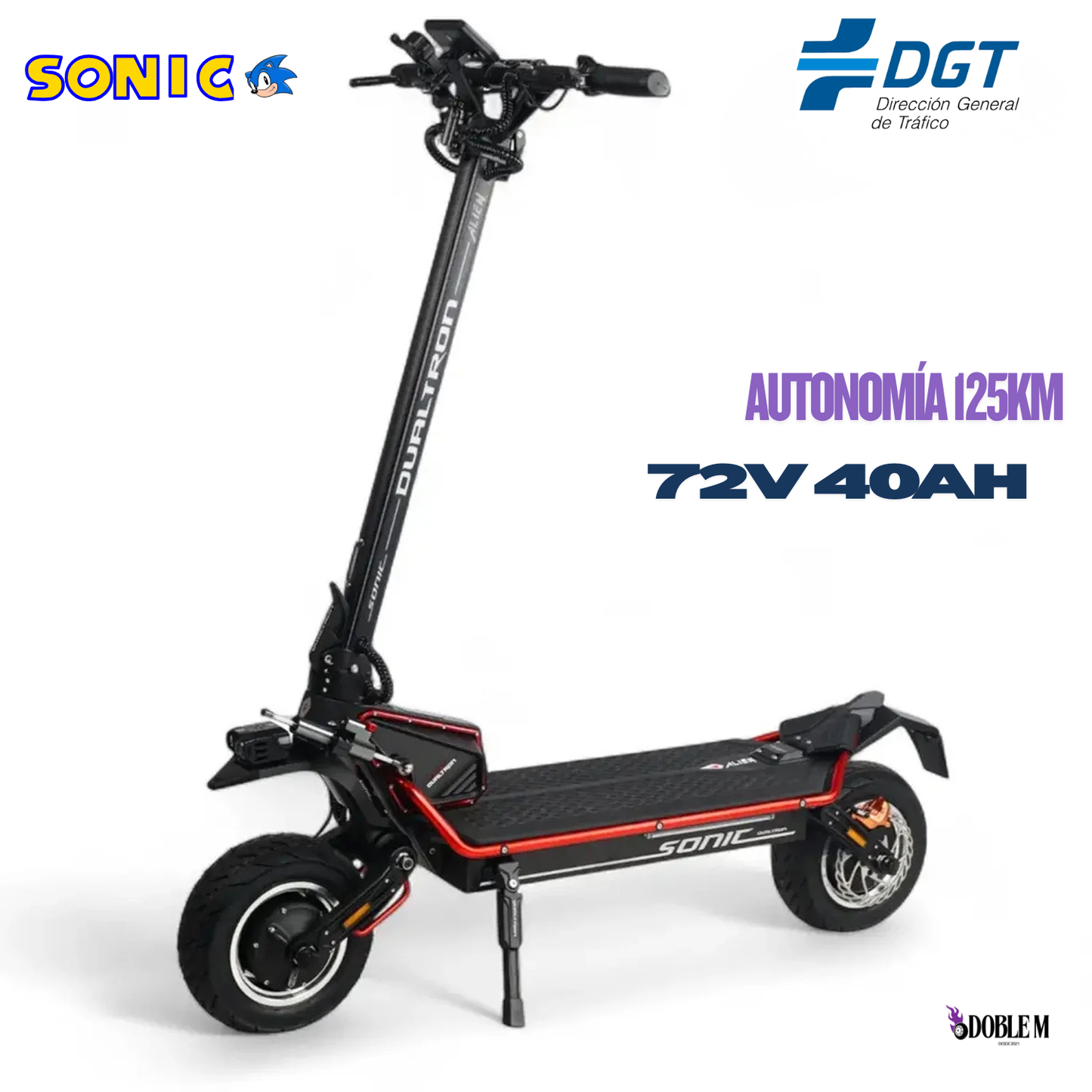 PATINETE DUALTRON SONIC ALIEN 72V 40AH DGT