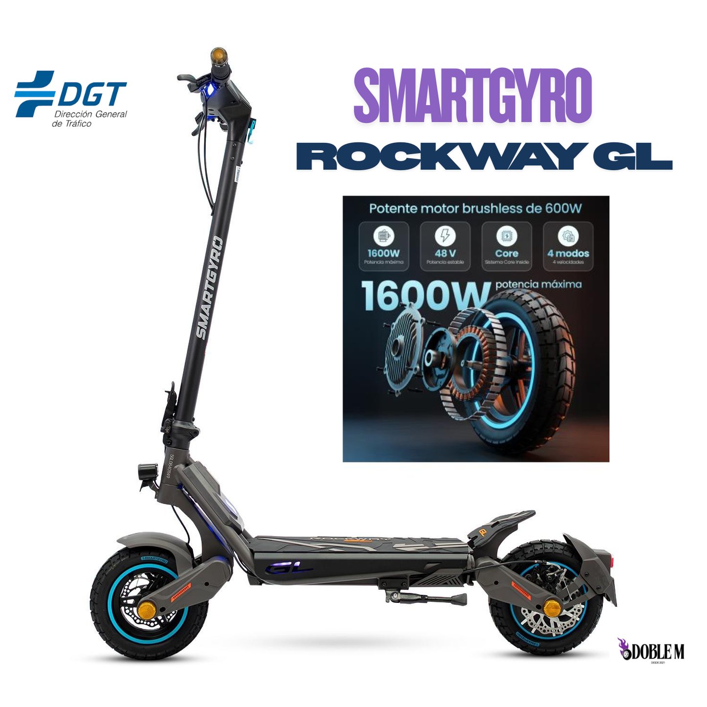 PATINETE SMARTGYRO ROCKWAY GL