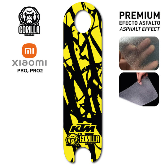 Base patinete xiaomi m365/pro , pro 2 KTM AMARILLO FLUOR
