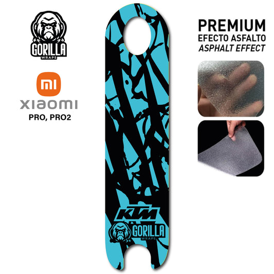 Base patinete xiaomi m365/pro , pro 2 KTM AZUL CELESTE