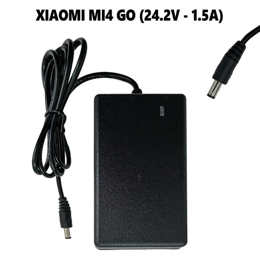 Cargador patinete Xiaomi MI4 GO / MI4 Lite 2 Gen – Conector DC5521 (24,2V – 1.5A)