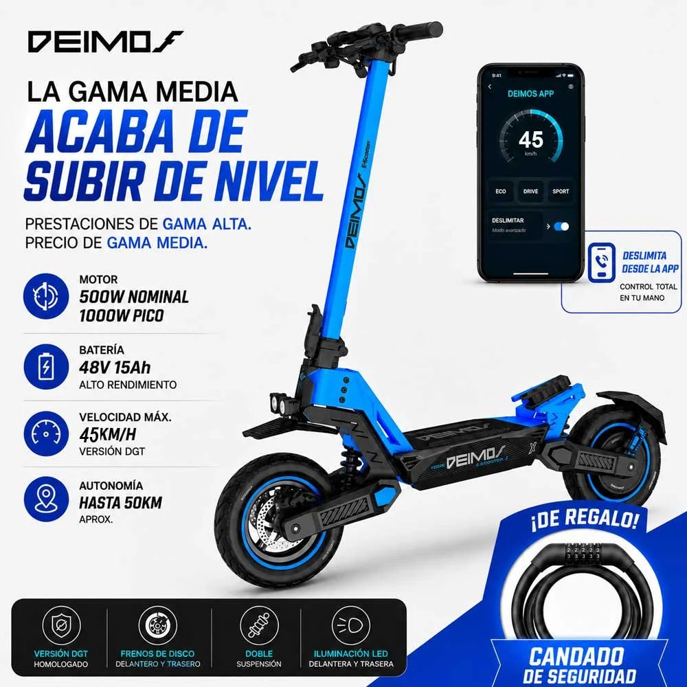 PATINETE ECOXTREM DEIMOS DGT 48V 15AH
