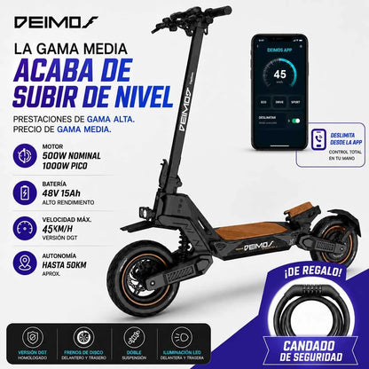 PATINETE ECOXTREM DEIMOS DGT 48V 15AH
