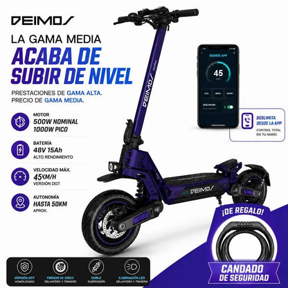 PATINETE ECOXTREM DEIMOS DGT 48V 15AH