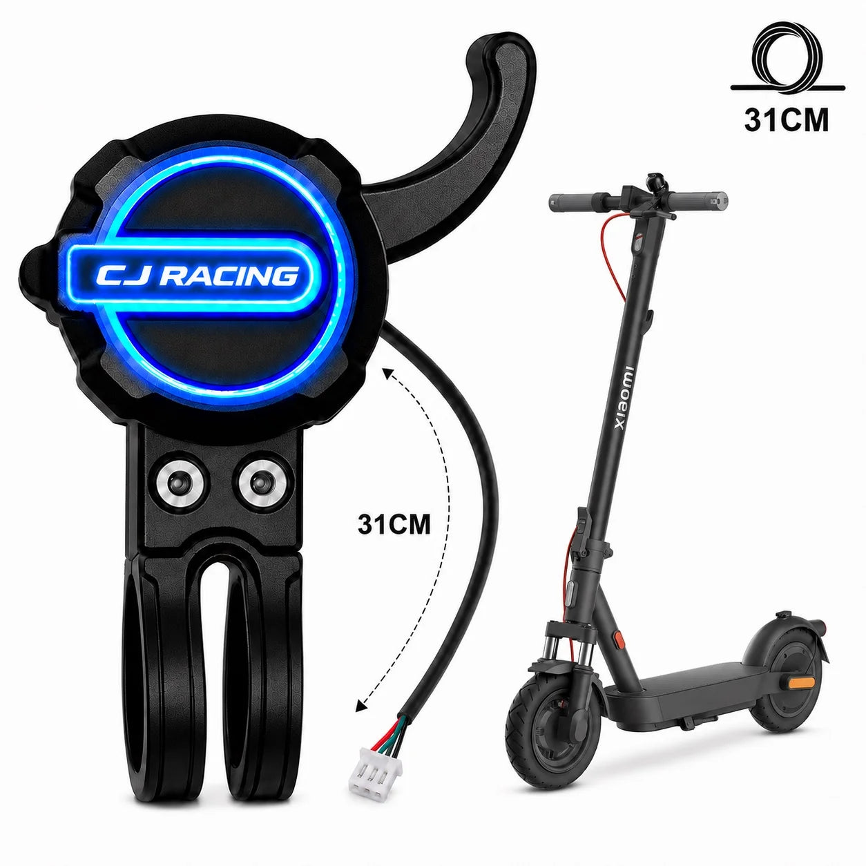 Acelerador de Gatillo Para Patinete Xiaomi Mi5 CJ RACING
