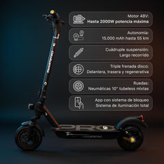 PATINETE SMARTGYRO K2 PRO