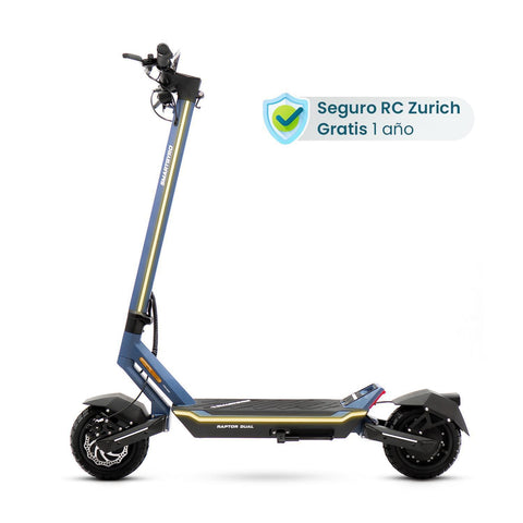 Patinete eléctrico smartGyro Raptor Dual Evo LR