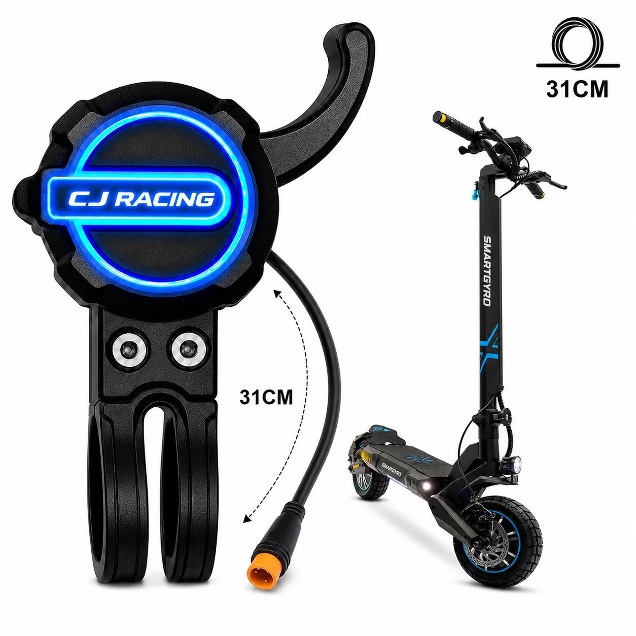 Acelerador de Gatillo Para Patinete Smartgyro Crossover Dual Max 2