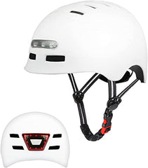 Casco con luz LED