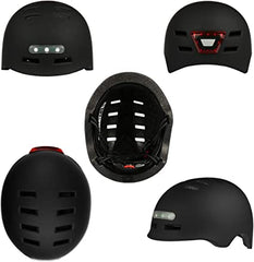 Casco con luz LED