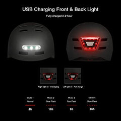 Casco con luz LED