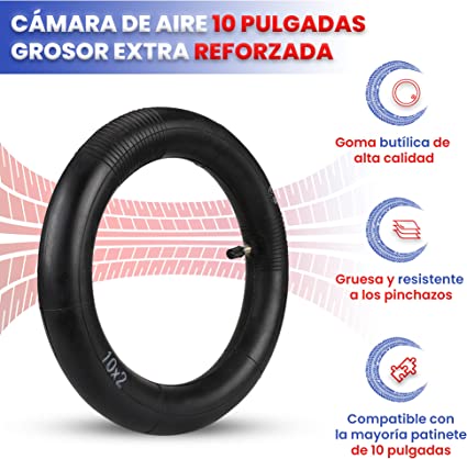 Cámara de aire REFORZADA 10X2
